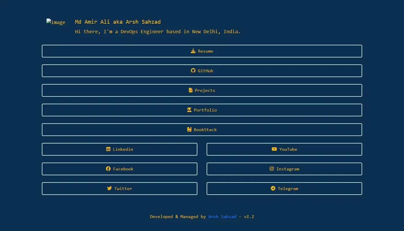 Arsh Sahzad's portfolio