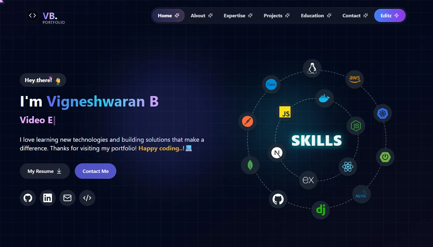 Vigneshwaran Balamurugan's portfolio