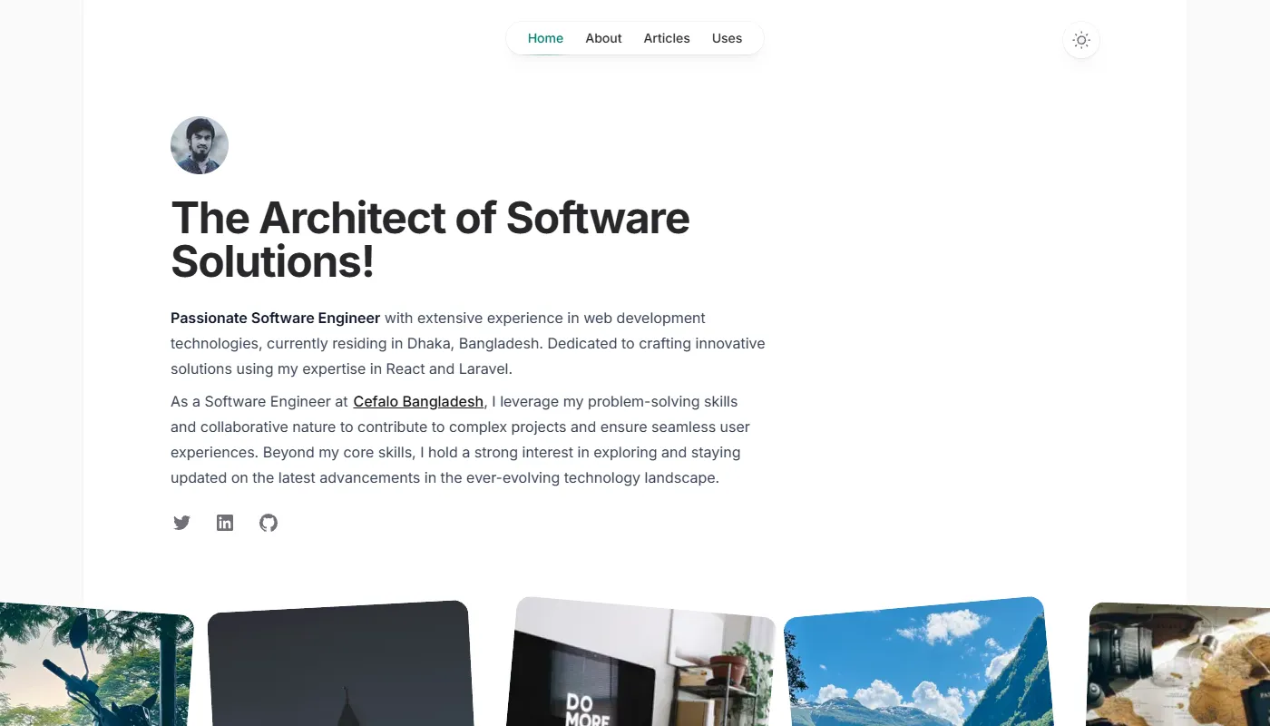 Saiful Alam's portfolio