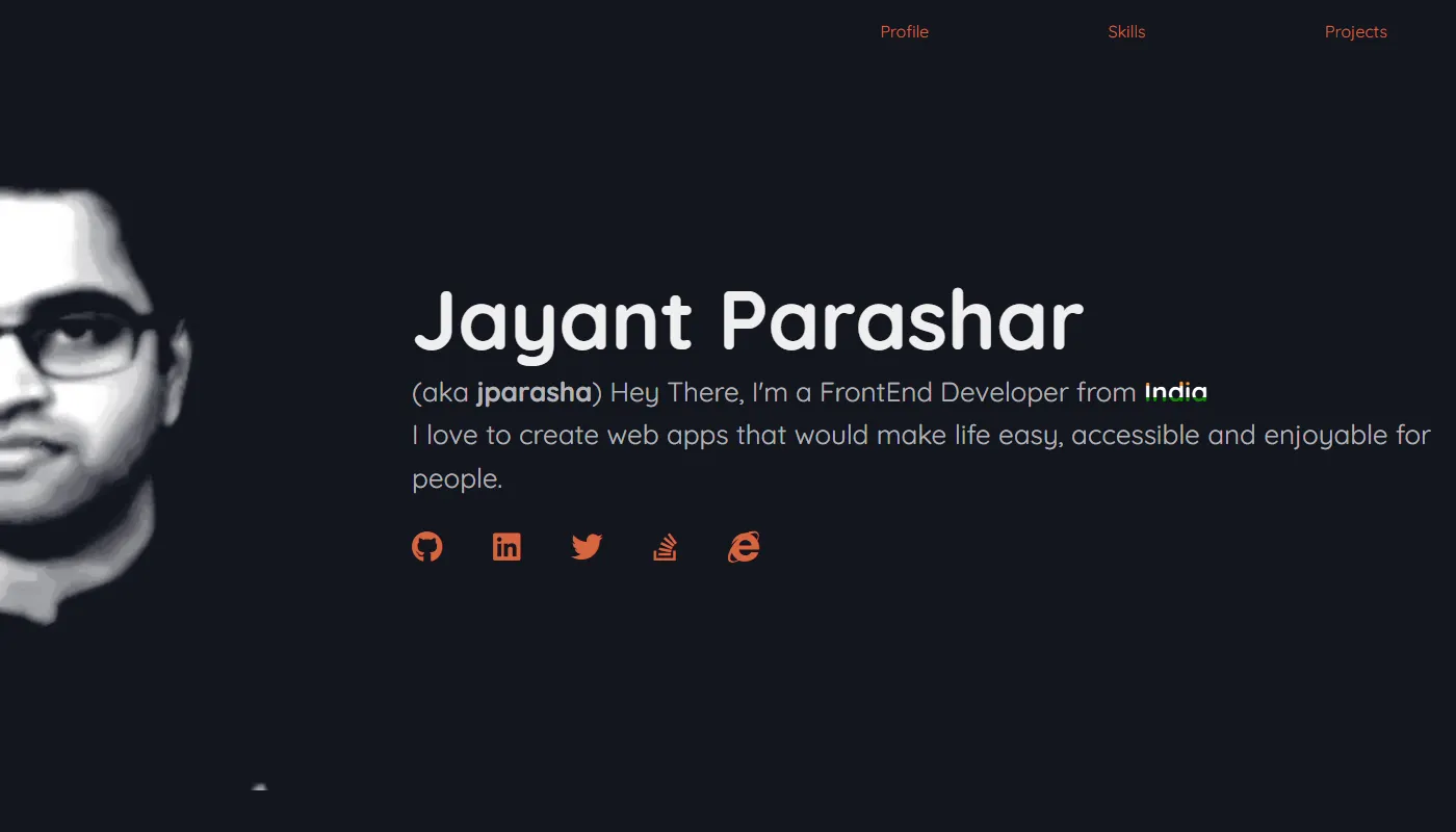 Jayant Parashar's portfolio