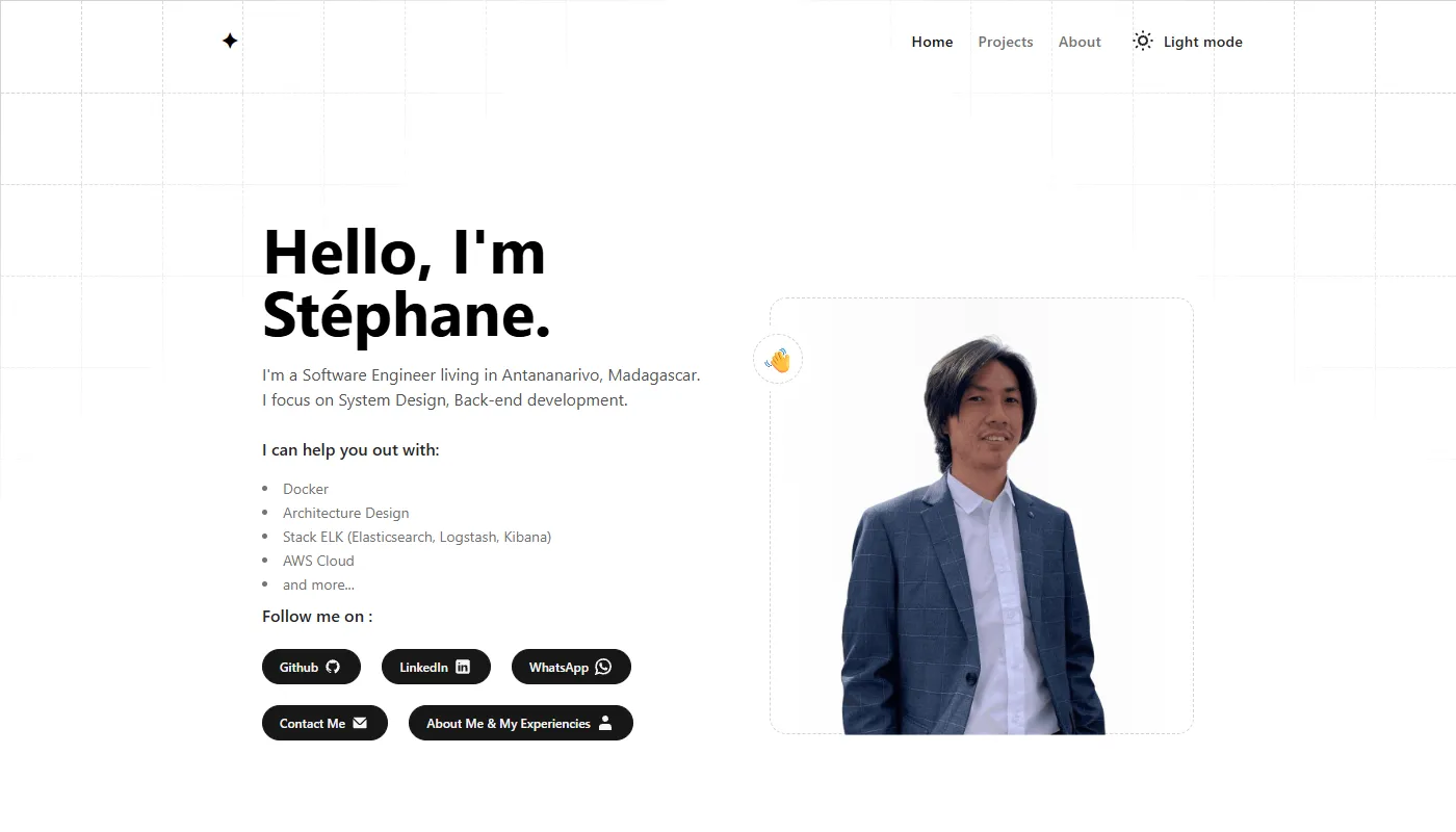 Stéphane Chan Hiou Kong's portfolio