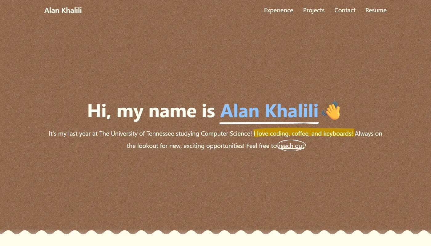 Alan Khalili's portfolio