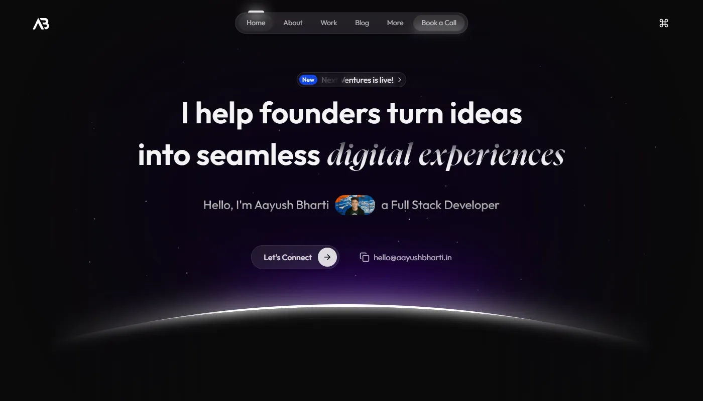 Aayush Bharti's portfolio