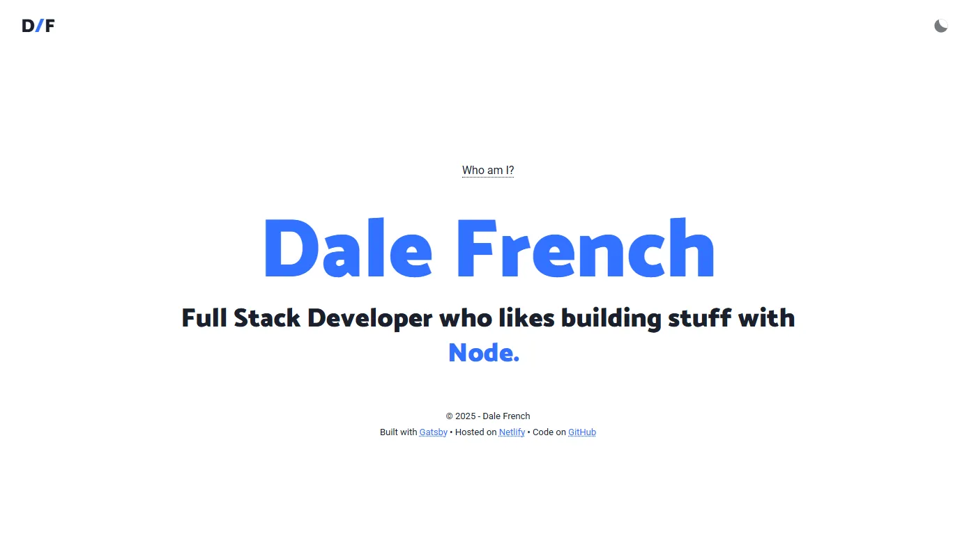 Dale French's portfolio