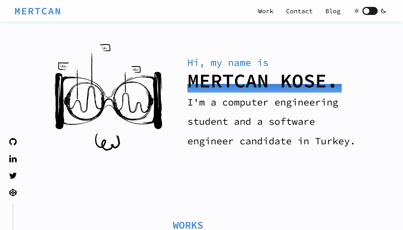 Mertcan Kose's portfolio