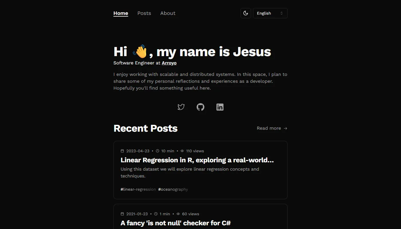 Jesus Santander's portfolio