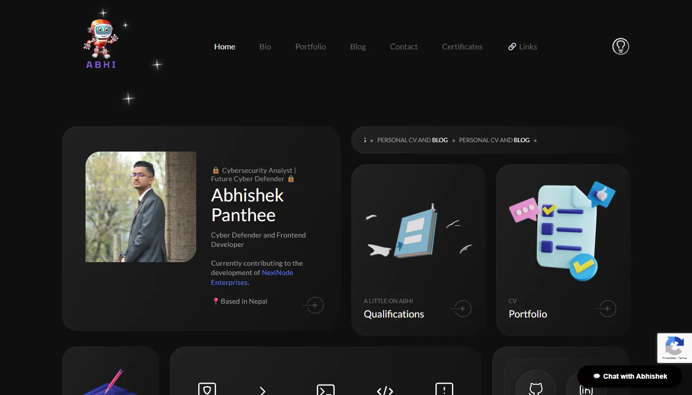 Abhishek Panthee's portfolio