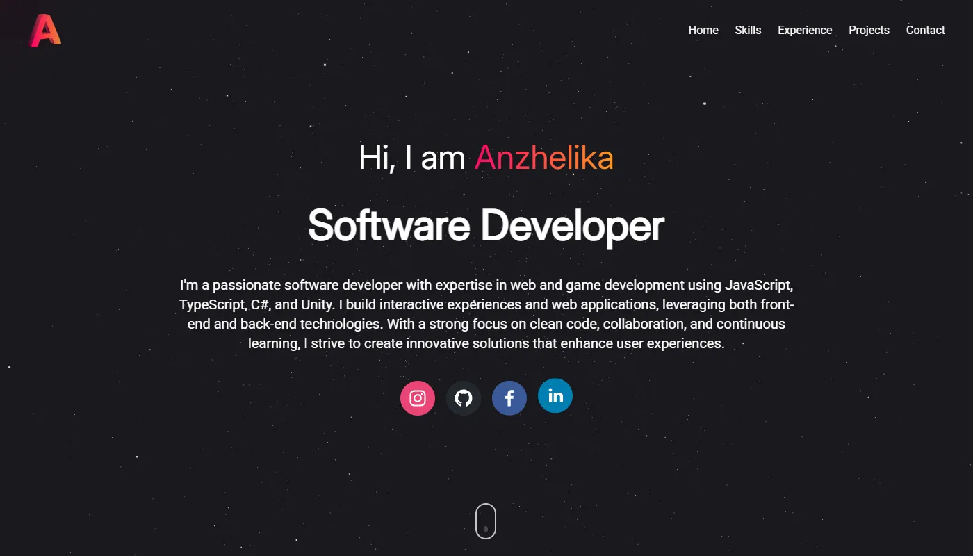 Anzhelika Kostyuk's portfolio