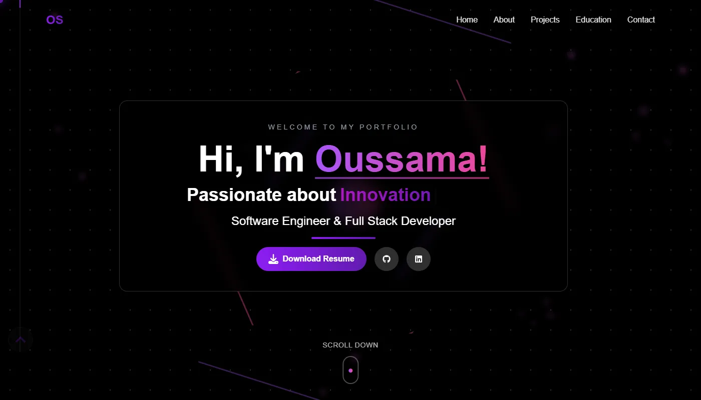 Oussama Sallak's portfolio