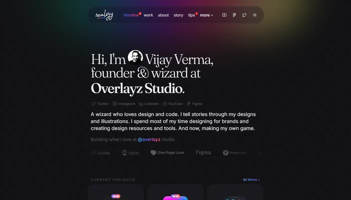Vijay Verma's portfolio