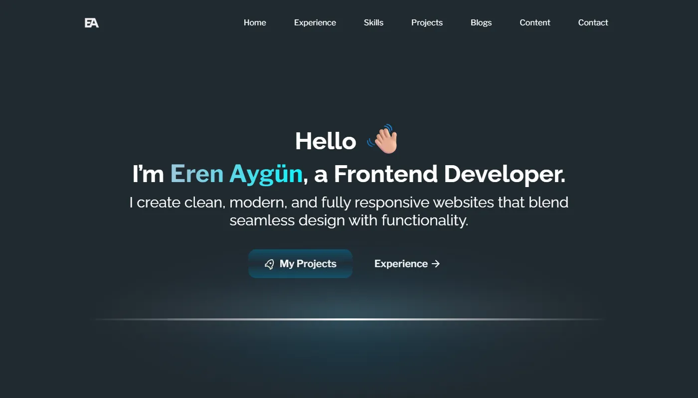Eren Aygün's portfolio