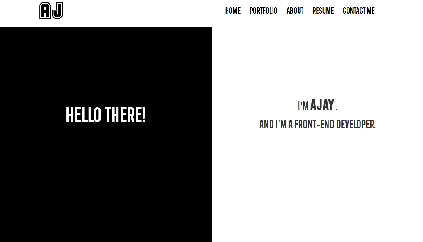 Ajay Kannan's portfolio