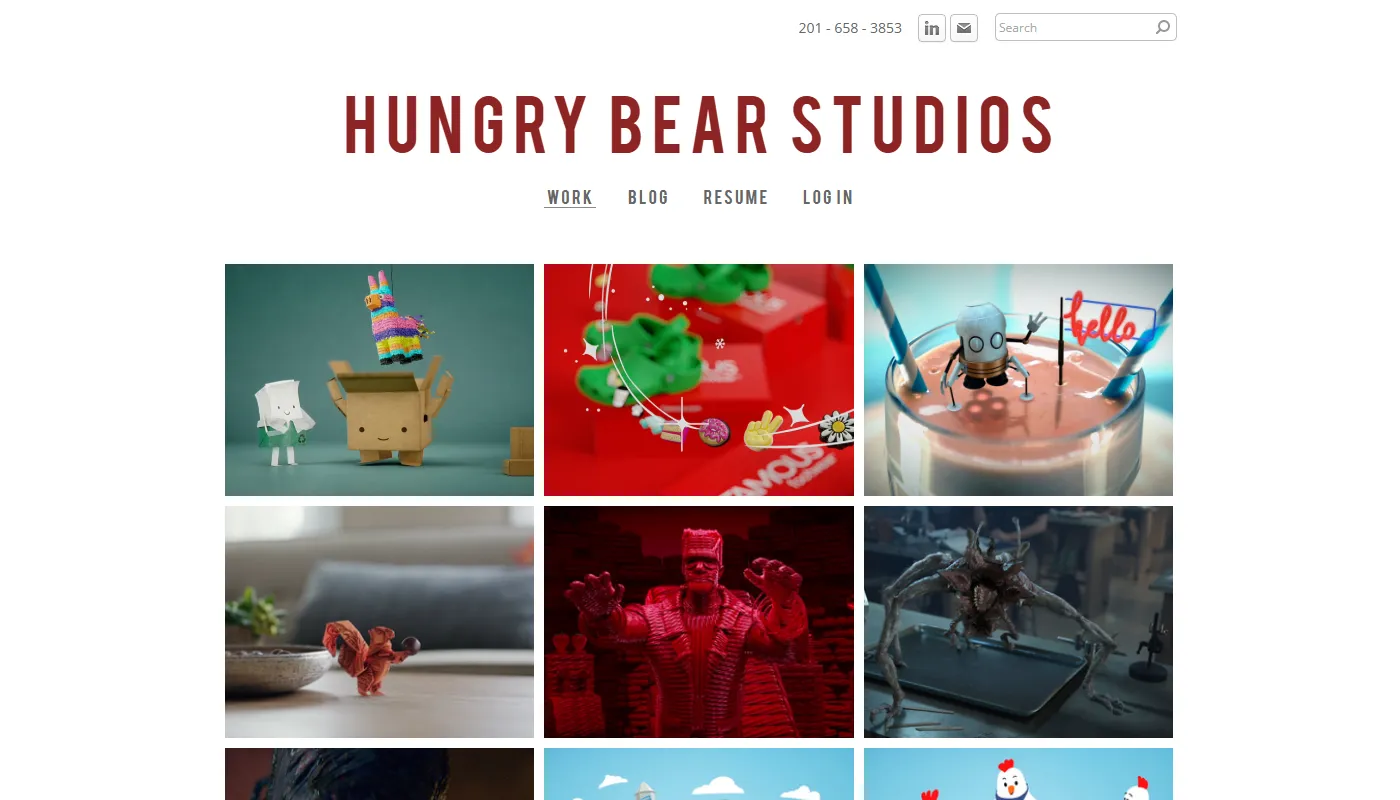 Hungry Bear Studio's portfolio