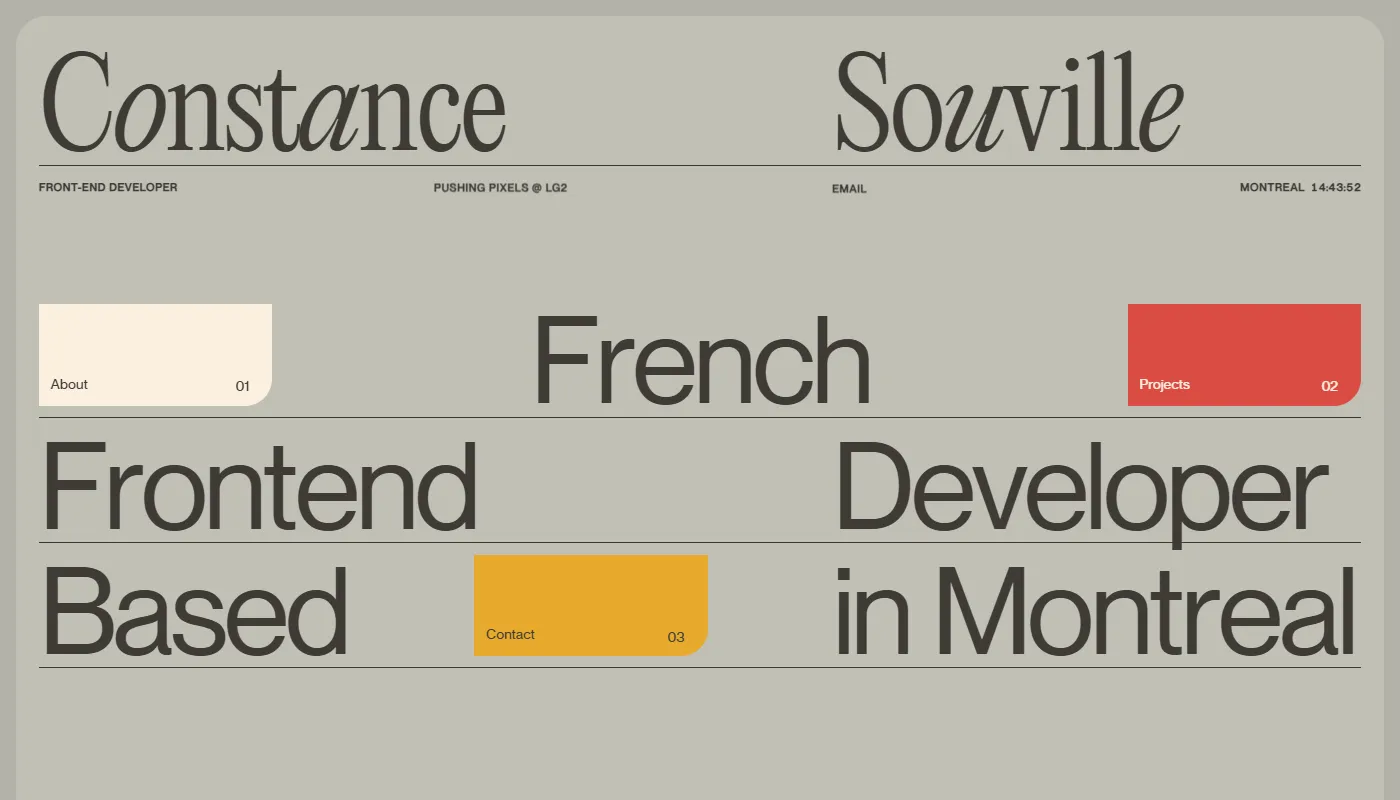 Constance Souville's portfolio