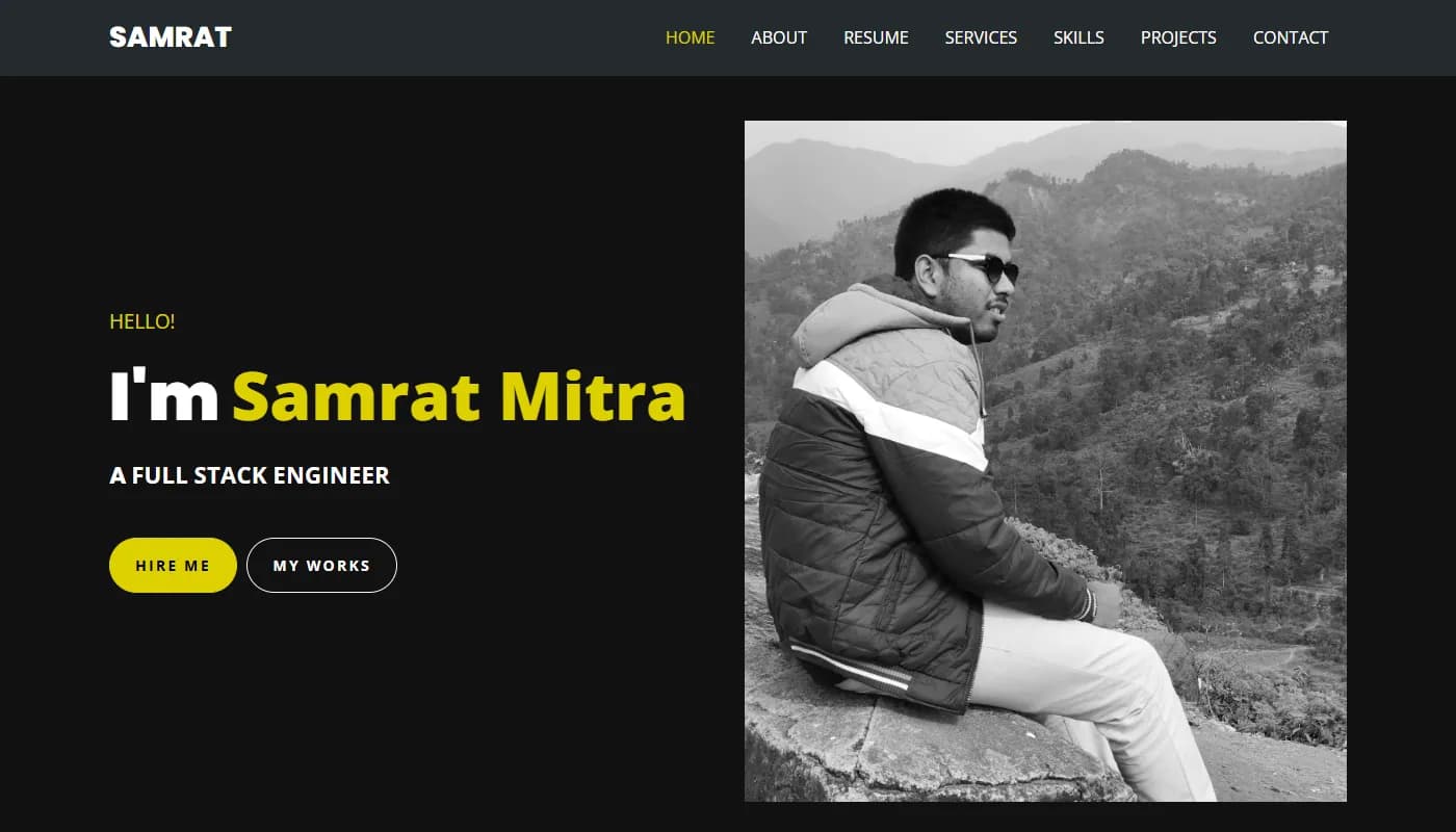 Samrat Mitra's portfolio
