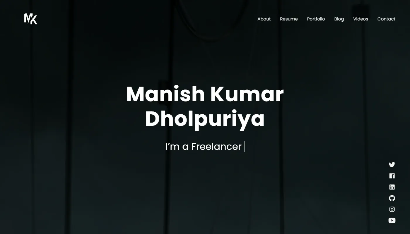 Manish Kumar Dholpuriya's portfolio